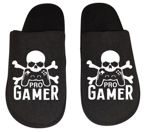 Pro gamer video game Gamer Gaming Men's Slippers / House Shoes slides dad husband father son gift