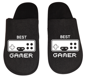 Best gamer video game Gamer Gaming Men's Slippers / House Shoes slides dad husband father son gift