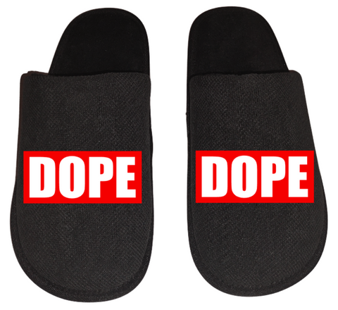 Dope Men's Slippers / House Shoes slides gift